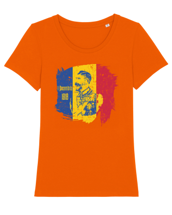 Unirea 1 Decembrie 1918 - Regele Ferdinand 1 Bright Orange