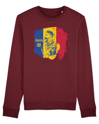Unirea 1 Decembrie 1918 - Regele Ferdinand 1 Burgundy