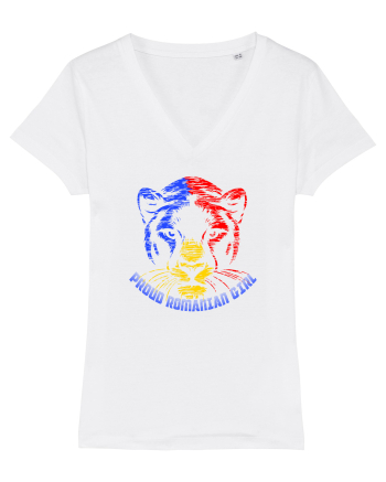 PROUD ROMANIAN GIRL - Romanca mandra White