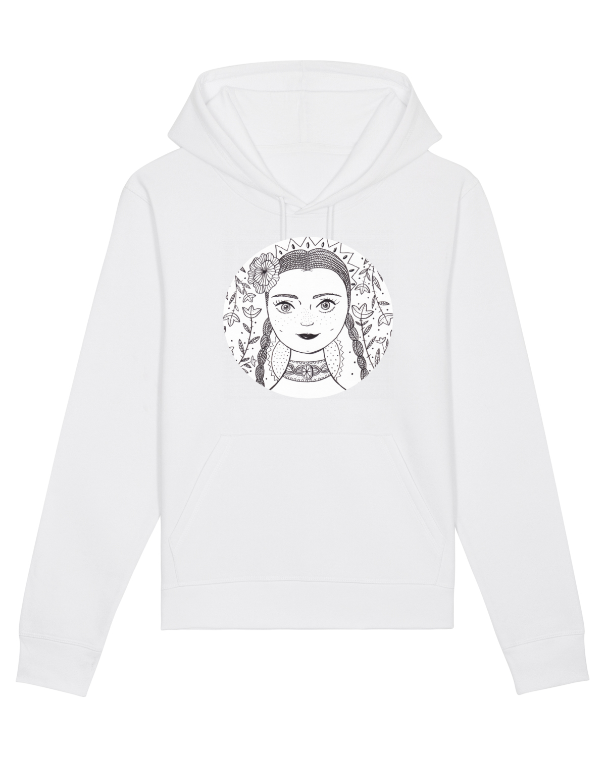 Hanorac Unisex Drummer White