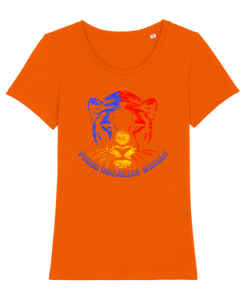 PROUD ROMANIAN WOMAN- Romanca mandra Bright Orange