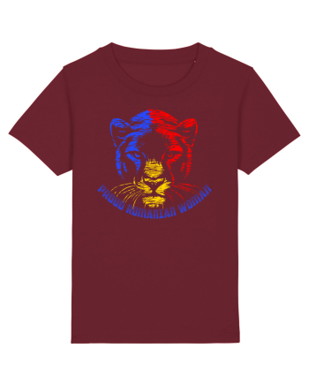 PROUD ROMANIAN WOMAN- Romanca mandra Burgundy
