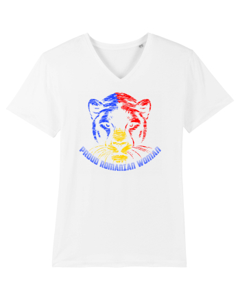 PROUD ROMANIAN WOMAN- Romanca mandra White