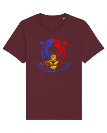 PROUD ROMANIAN WOMAN- Romanca mandra Burgundy