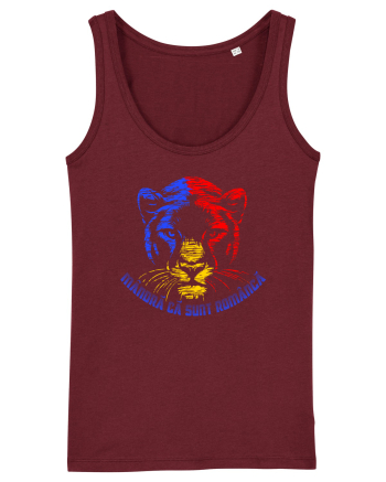 Mandra ca sunt romanca Burgundy