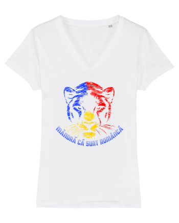 Mandra ca sunt romanca White