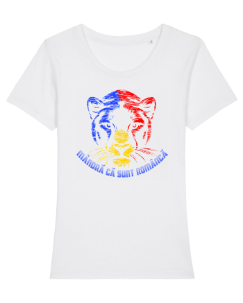 Mandra ca sunt romanca White