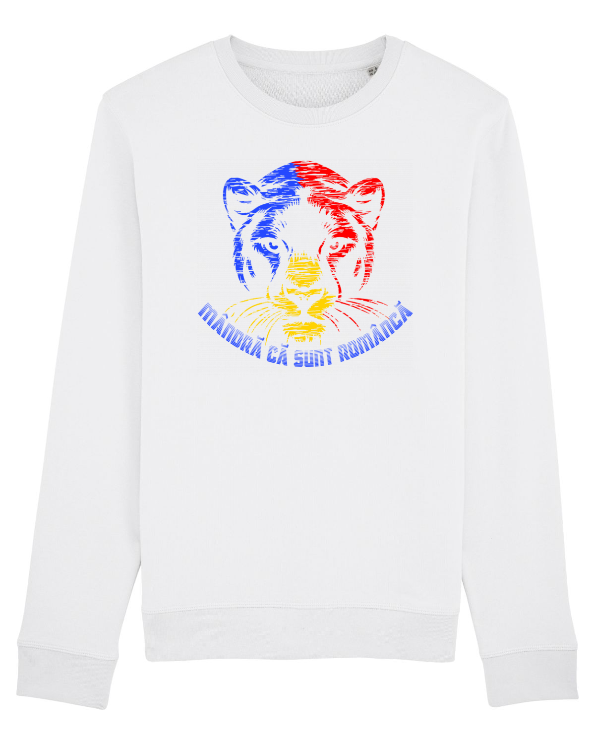 Bluză mânecă lungă Unisex Rise White
