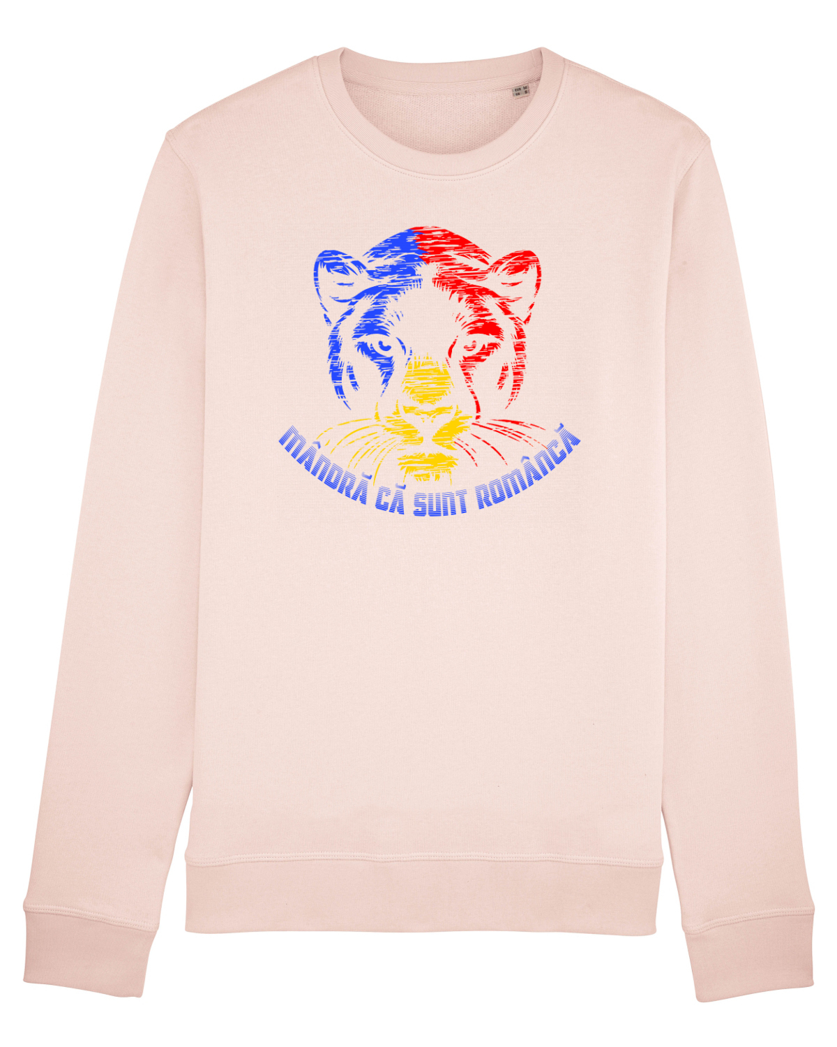 Bluză mânecă lungă Unisex Rise Candy Pink