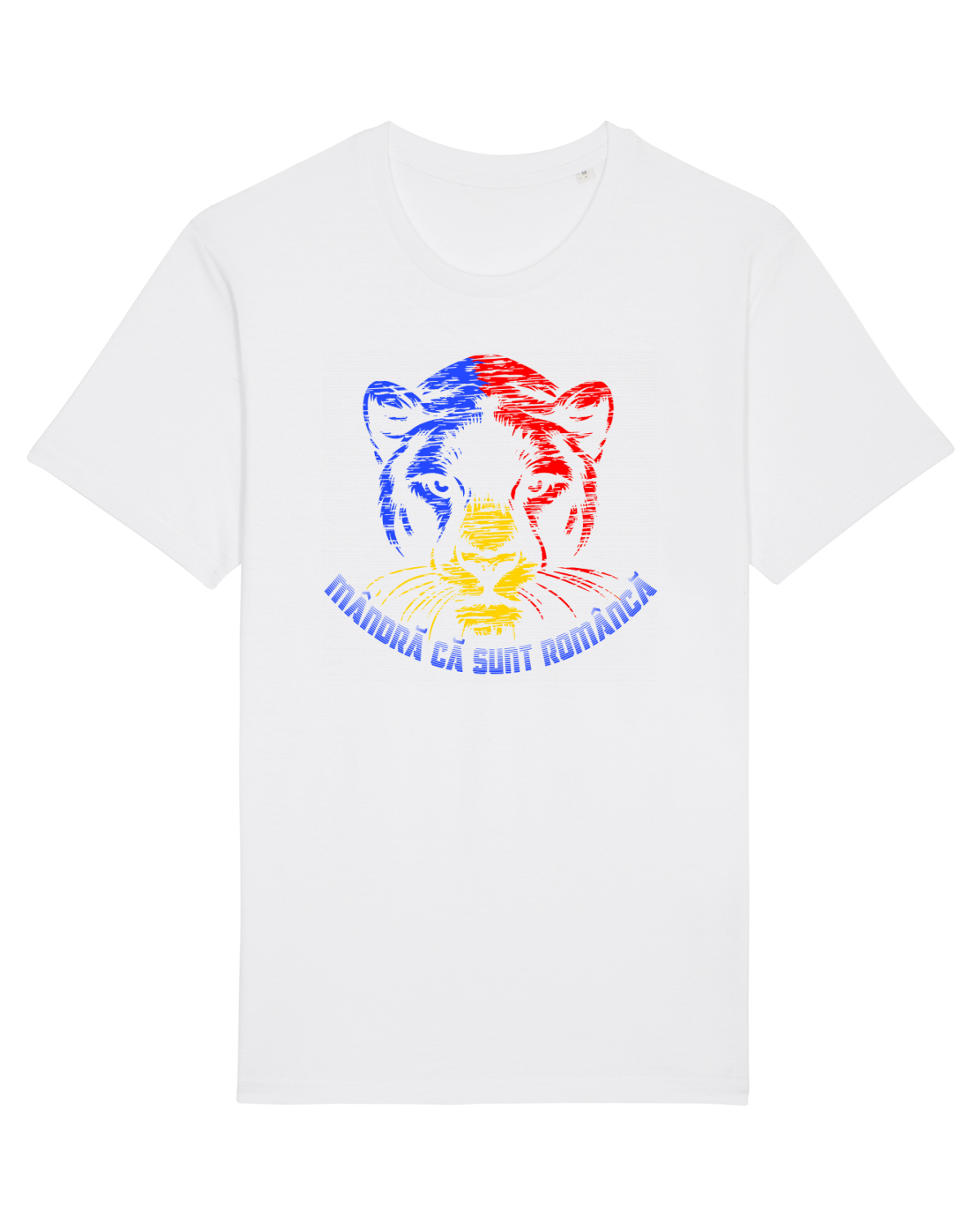 Tricou mânecă scurtă Unisex Rocker White