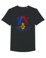 Mandra ca sunt romanca Tricou mânecă scurtă guler larg Bărbat Skater
