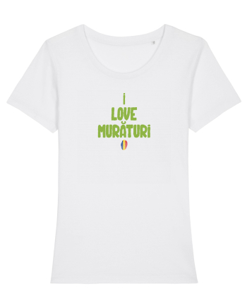 I LOVE MURATURI - IUBESC MURATURILE White