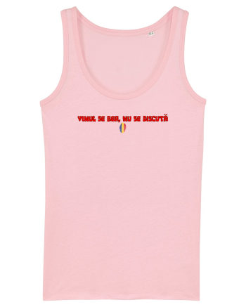 VINUL SE BEA, NU SE DISCUTA Cotton Pink