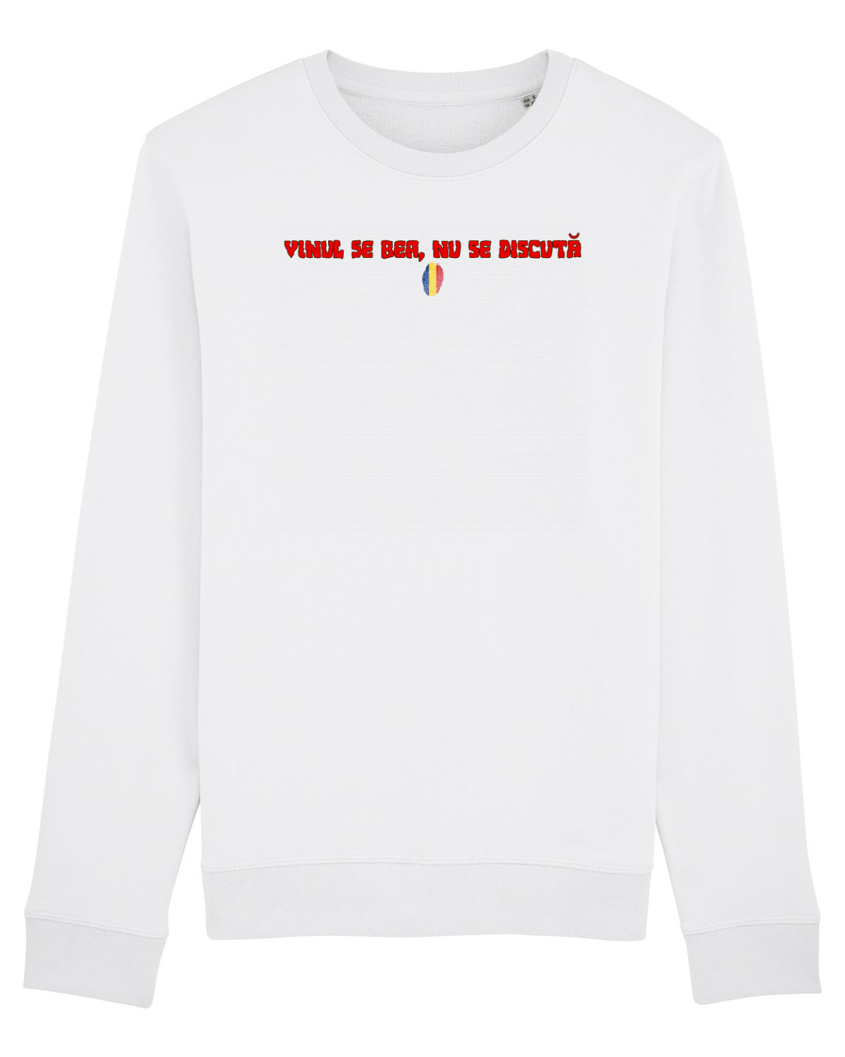 Bluză mânecă lungă Unisex Rise White