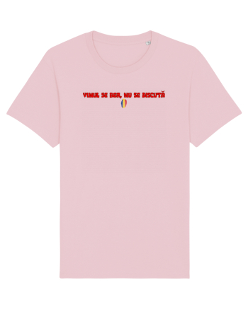VINUL SE BEA, NU SE DISCUTA Cotton Pink