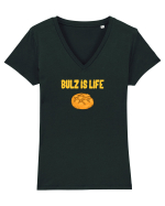 BULZ IS LIFE Tricou mânecă scurtă guler V Damă Evoker