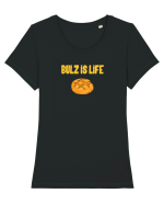BULZ IS LIFE Tricou mânecă scurtă guler larg fitted Damă Expresser