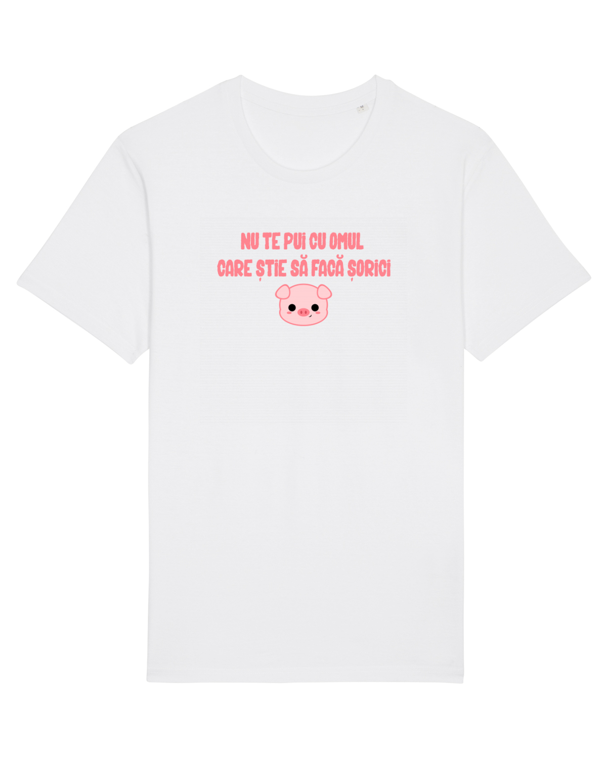 Tricou mânecă scurtă Unisex Rocker White