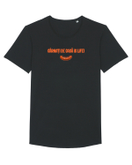 CARNATI DE CASA IS LIFE! Tricou mânecă scurtă guler larg Bărbat Skater