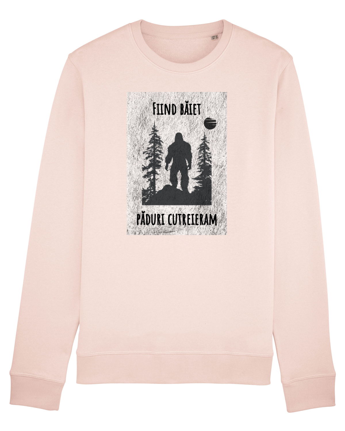 Bluză mânecă lungă Unisex Rise Candy Pink
