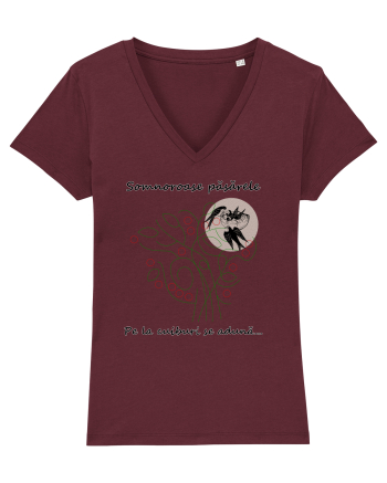 Liric pentru ea Burgundy