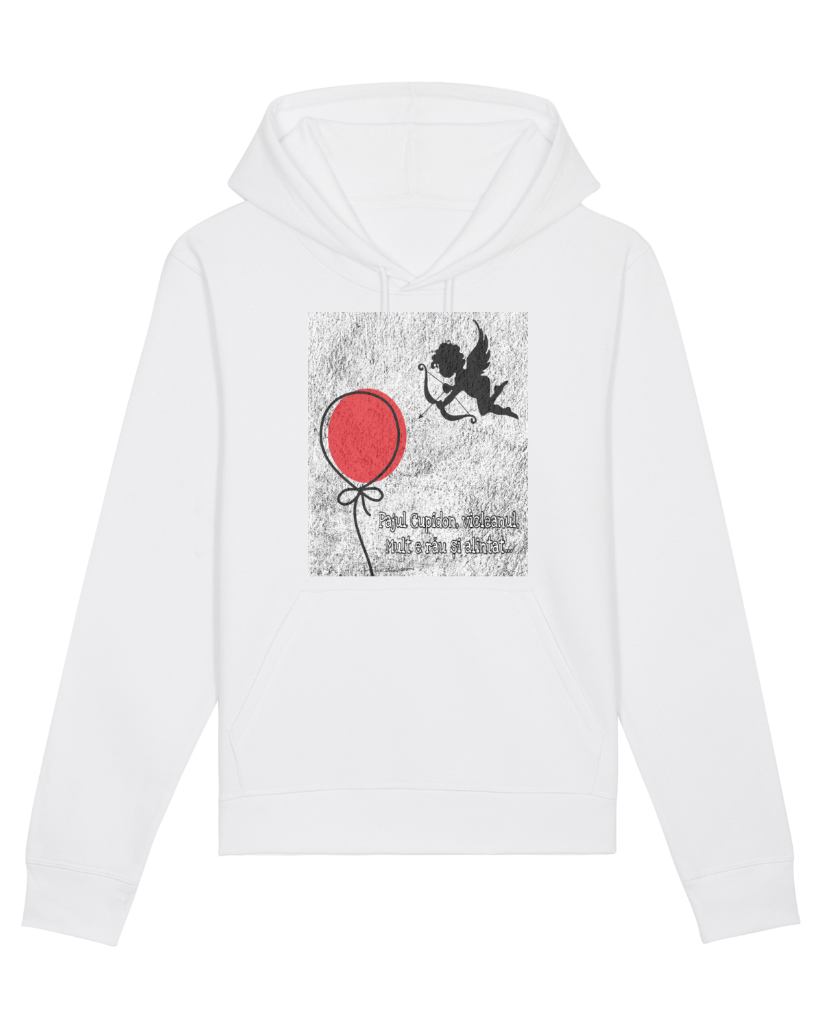 Hanorac Unisex Drummer White