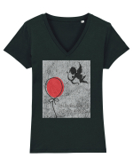 Pajul Cupidon Tricou mânecă scurtă guler V Damă Evoker