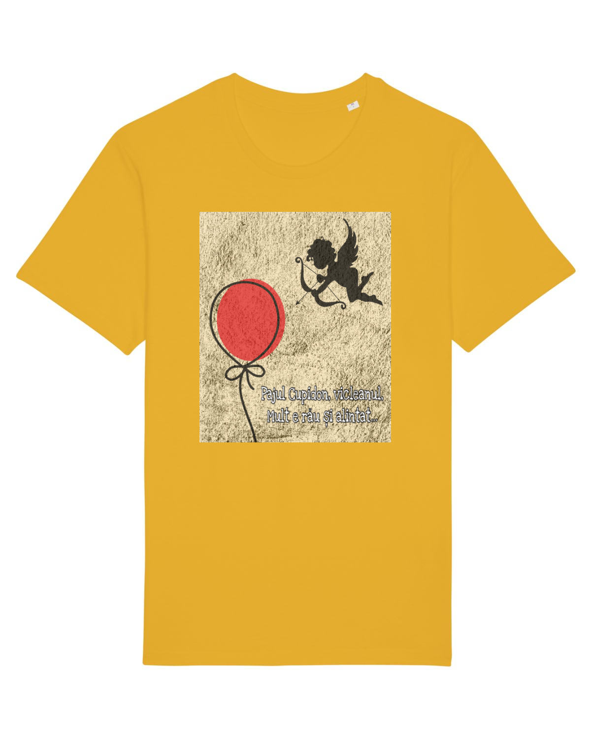 Tricou mânecă scurtă Unisex Rocker Spectra Yellow
