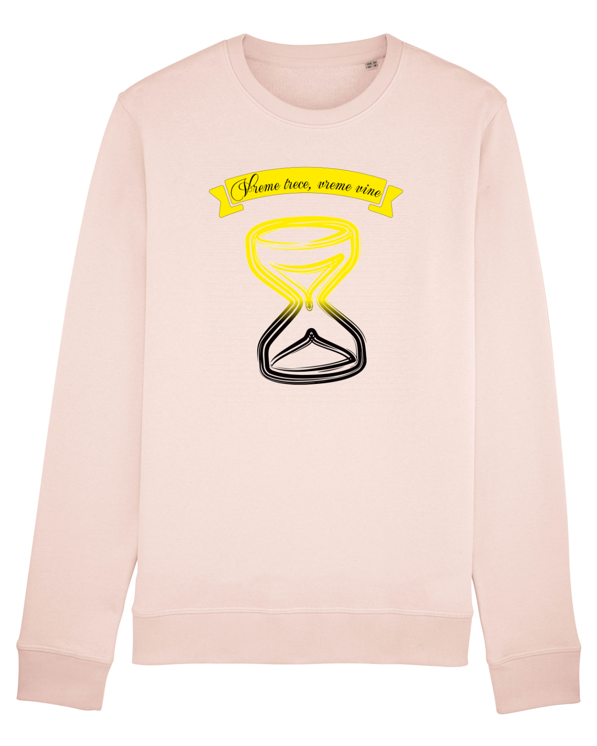 Bluză mânecă lungă Unisex Rise Candy Pink