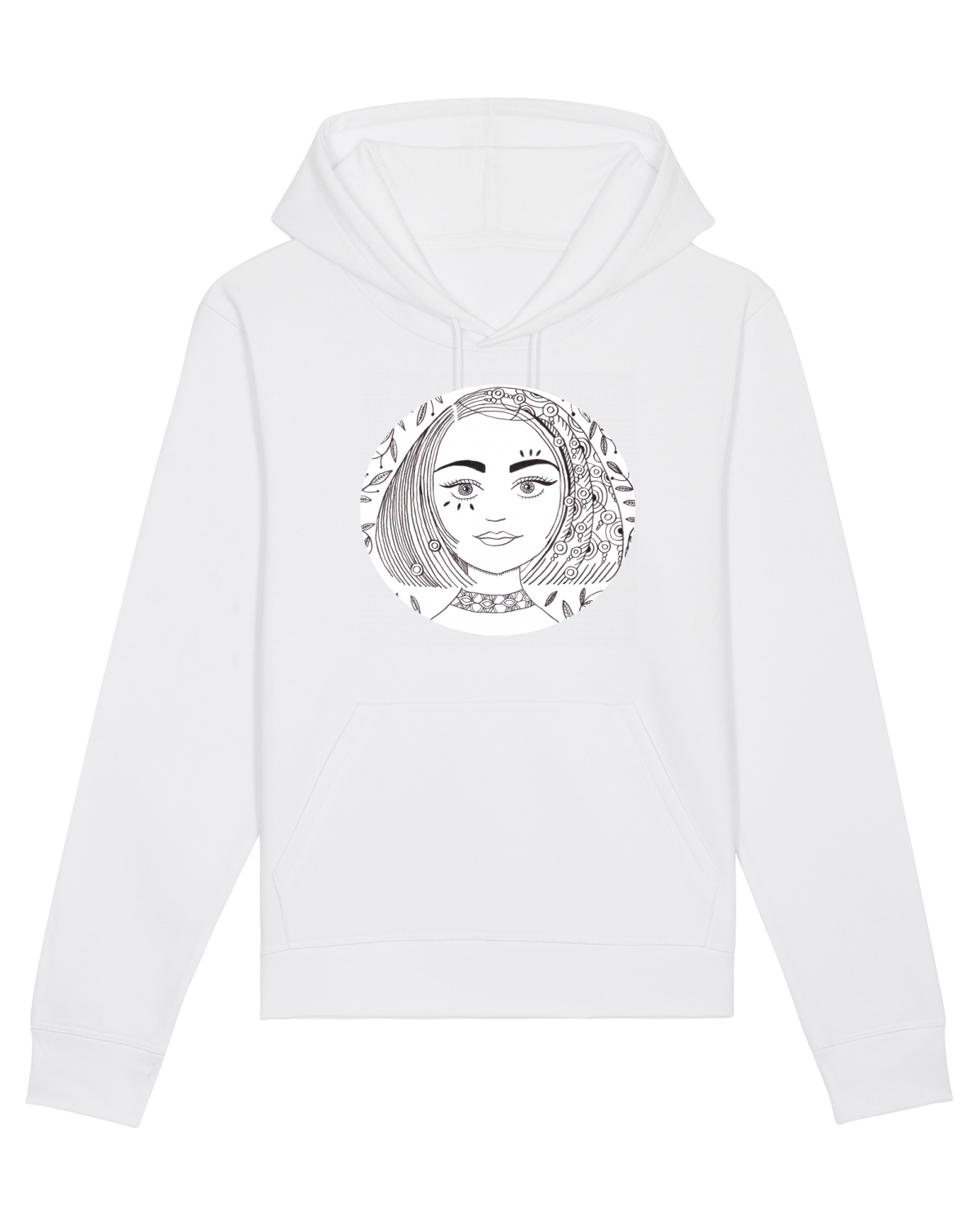 Hanorac Unisex Drummer White