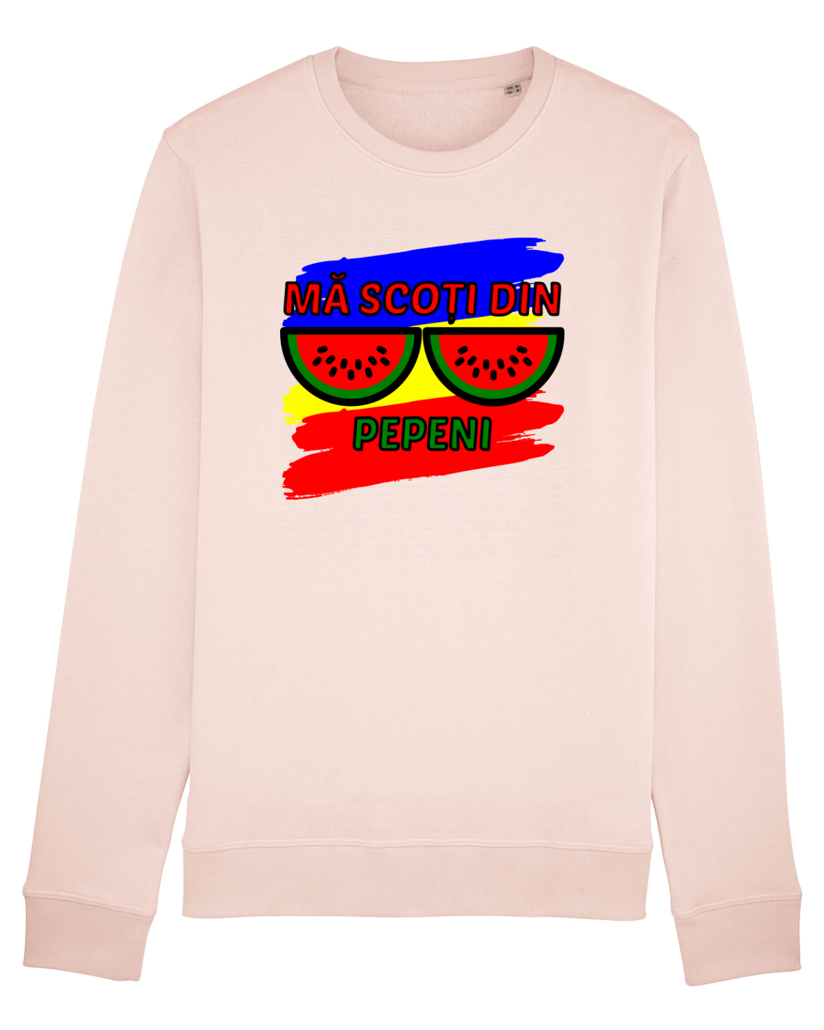 Bluză mânecă lungă Unisex Rise Candy Pink