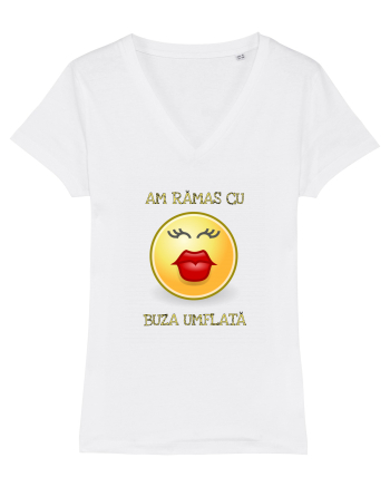 Cu buza umflată White