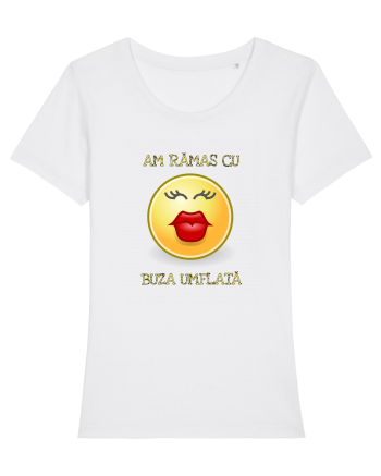 Cu buza umflată White