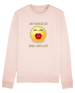 Cu buza umflată Bluză mânecă lungă Unisex Rise
