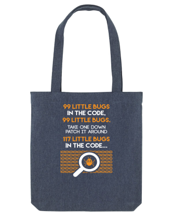pentru programatori - 99 little bugs in the code Midnight Blue