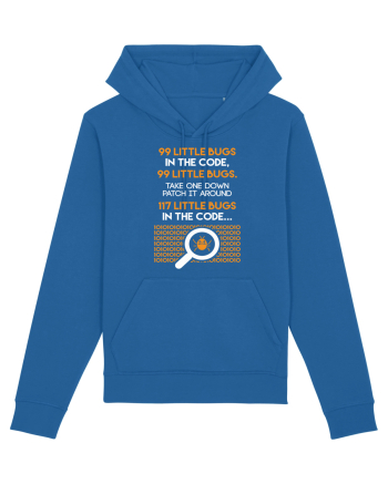 pentru programatori - 99 little bugs in the code Royal Blue
