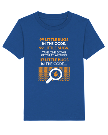 pentru programatori - 99 little bugs in the code Majorelle Blue