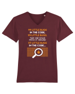pentru programatori - 99 little bugs in the code Tricou mânecă scurtă guler V Bărbat Presenter
