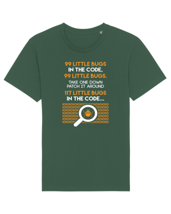 pentru programatori - 99 little bugs in the code Bottle Green