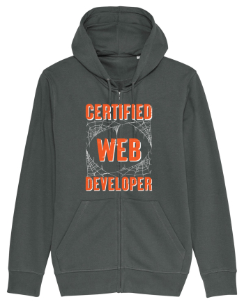 pentru programatori - Certified web developer Anthracite