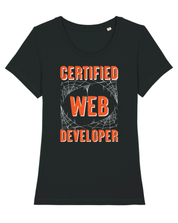 pentru programatori - Certified web developer Black