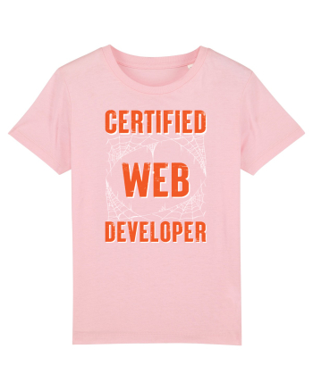 pentru programatori - Certified web developer Cotton Pink
