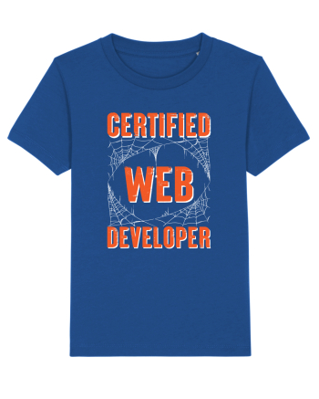 pentru programatori - Certified web developer Majorelle Blue