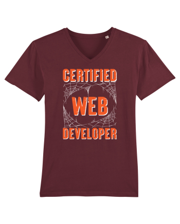 pentru programatori - Certified web developer Burgundy