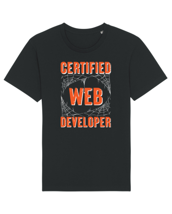 pentru programatori - Certified web developer Black