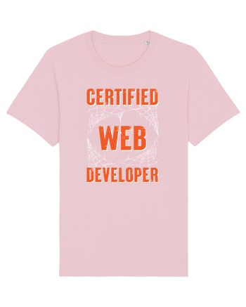 pentru programatori - Certified web developer Cotton Pink