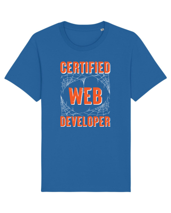 pentru programatori - Certified web developer Royal Blue