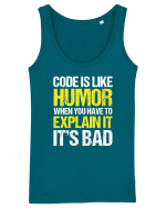 pentru programatori - Code is like humor Maiou Damă Dreamer