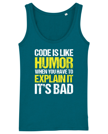 pentru programatori - Code is like humor Ocean Depth