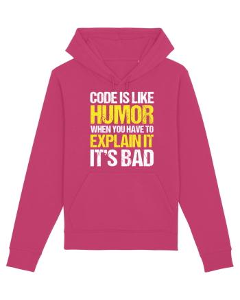 pentru programatori - Code is like humor Raspberry